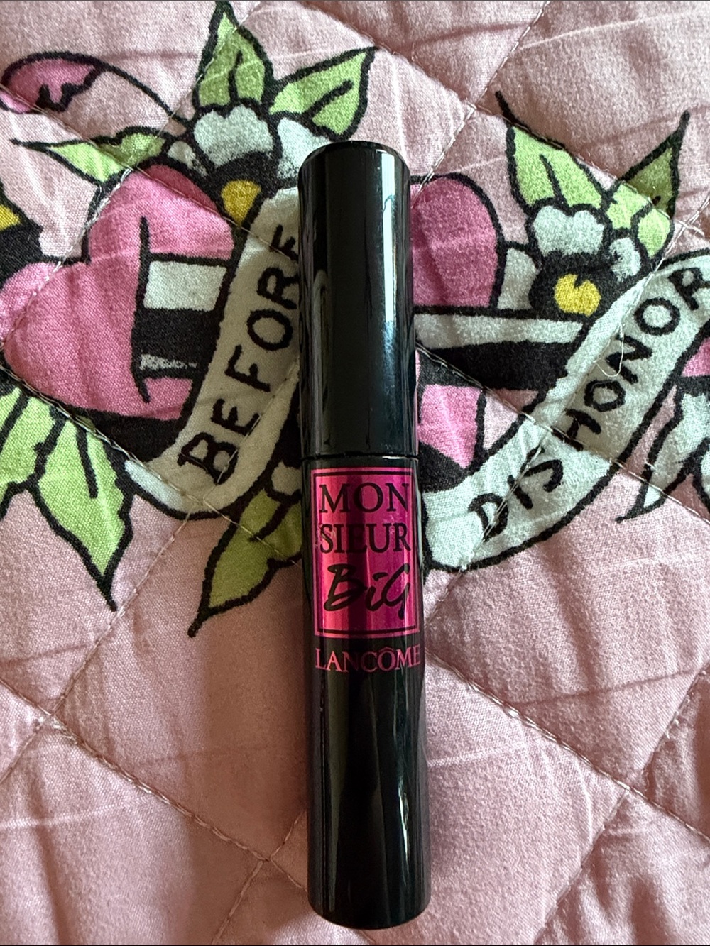 Lancome Monsieur Big Mascara in Black with Pink Accent